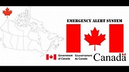 Canadian Emergeny Alert System - Updated by Request - YouTube