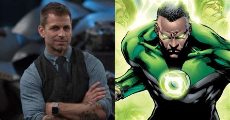 ‘justice League Best Look Yet At Zack Snyders Green Lantern