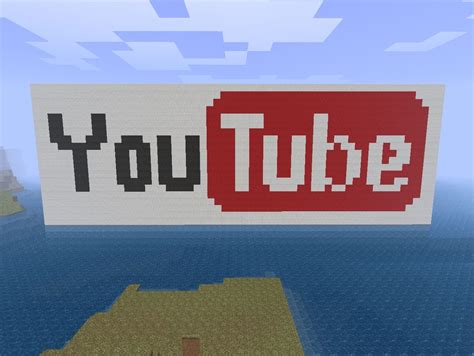 Youtube Logo Xd Minecraft Project