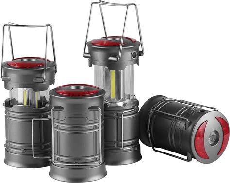 4 Pack Camping Lights Battery Powered Lantern Torches Camping Lights