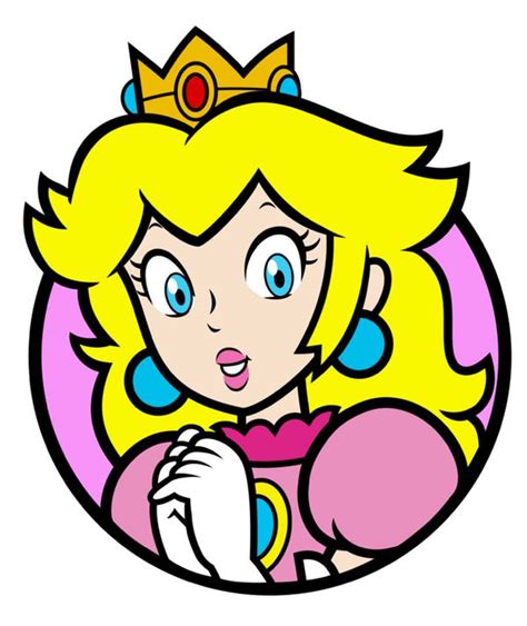 Super Mario Princess Peach Icon 2d By Joshuat1306 On Deviantart Dessin De Mario Dessin Jeux