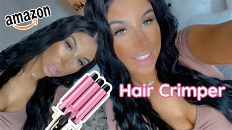 Crimped Hair Tutorial Cheap And Easy Brunetteprincesse Youtube