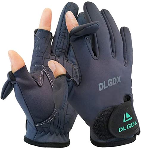 Zajiwf Fingerless Thermal Gloves Waterproof Work Photography Fishing