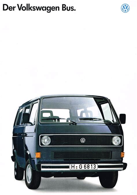 The Volkswagen Bus Brochure Archive Just Kampers