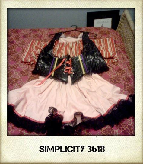 Simplicity Misses Costumes 3618 Pattern Review By Lulurush