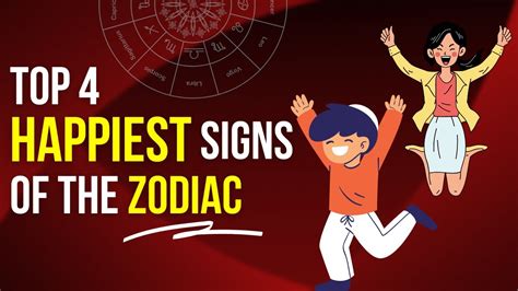 Top 4 Happiest Signs Of The Zodiac Youtube