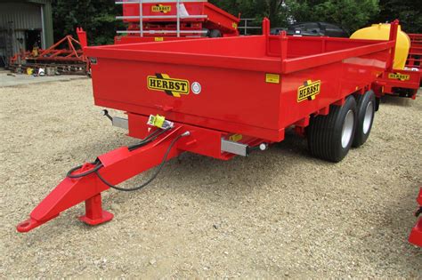 Herbst Multi Purpose Dump Loader 10 Tonne Tipper With Ramps New