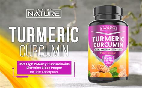 Amazon Com Turmeric Supplement Tumeric Curcumin With Black Pepper