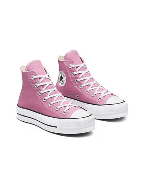 Converse Chuck Taylor All Star Hi Lift Canvas Platform Sneakers In