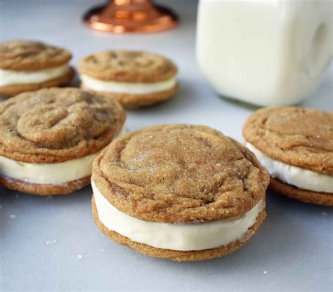 Gingersnap Oreos With Cream Cheese Filling Modern Honey