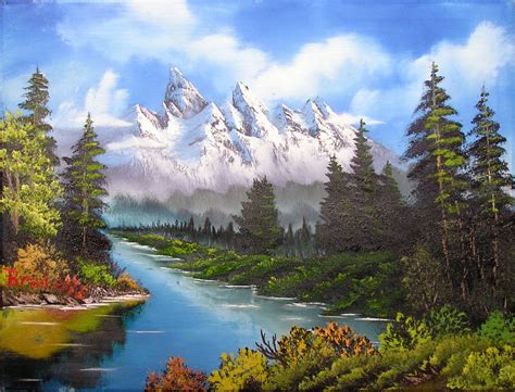 Watch More Like Bob Ross Landscape Gallery Beautiful Paintings Of