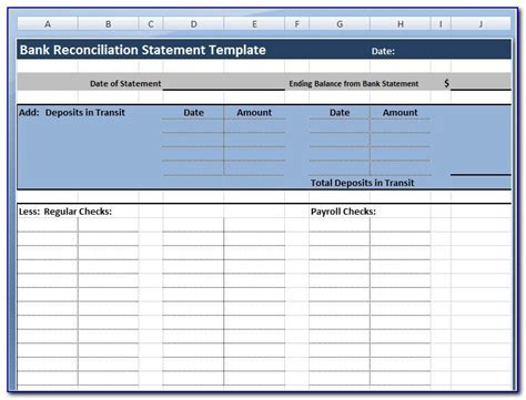 Daily Cash Reconciliation Excel Template Excel Templates
