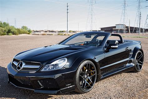 What will be your next ride? This Widebody Mercedes SL55 AMG is an Ageless Beauty