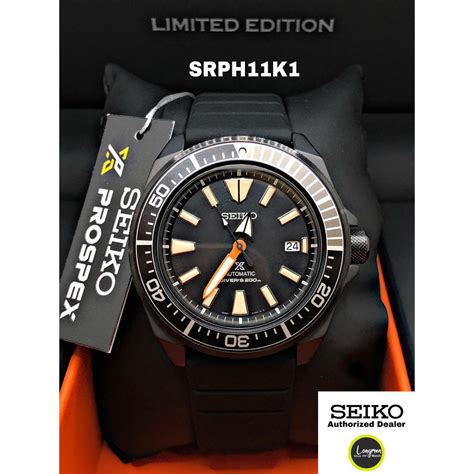 Buy Seiko Prospex Black Series Samurai Srph11k1 Srph11 Limited