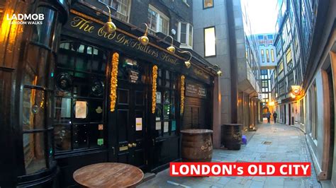 Londons Old City And Hidden Small Streets Unseen London Walks Youtube