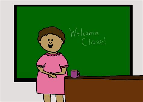Woman Teacher Cartoon Free Stock Photo Public Domain