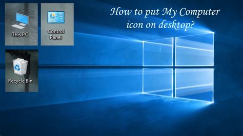 Now, select the image to put in pdf, and. How to put My Computer icon on desktop after formatting ...