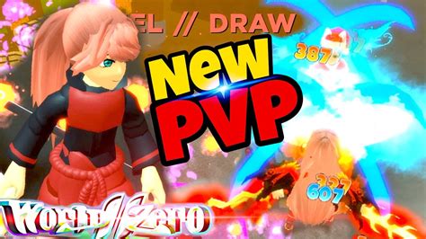Click on the twitter button (left side of the screen) enter the code and press enter. World//Zero ROBLOX PvP is HERE!! Gear loot from EVENTS ...