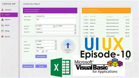 VBA UI UX Capture UserInput In UserForm And Save Data To Back End Upload File To Library