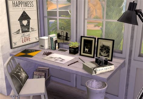 The Sims 4 Desk Cc Tmbda