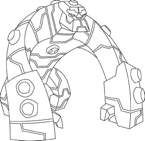 Ben 10 Vilgax Coloring Pages Daliaaxball