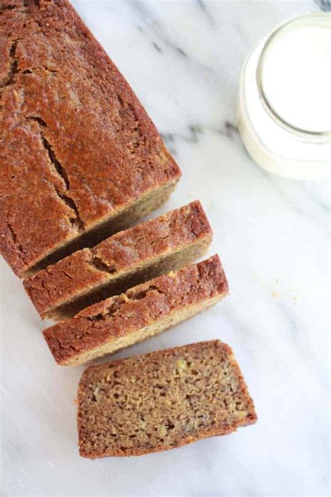 If you added buttermilk to these ingredients, it would make the batter too moist. Whole Wheat Graham Cracker Banana Bread - Half Baked Harvest