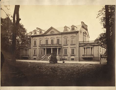 Front Exterior Van Rensselaer Manor House Albany Institute Of