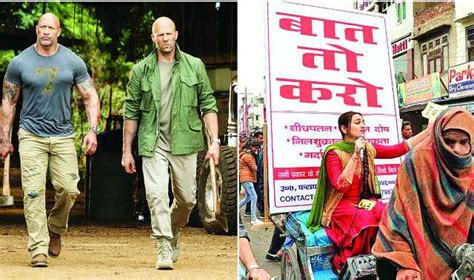 4th Day Collection Of Hobbs And Shaw And Khandaani Shafakhana At The Indian Box Office