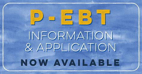Subscribe/unsubscribe instructions for massachusetts electronic business transaction (massebt). Pandemic Electronic Benefit Transfer (P-EBT) Program ...
