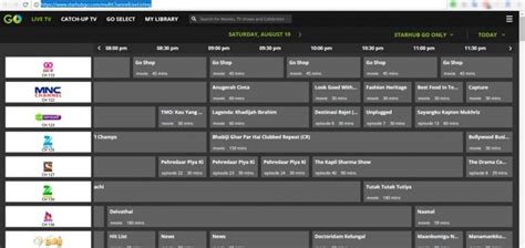 Starhub Tv Guide Schedule Today Online Channel Listing 2024