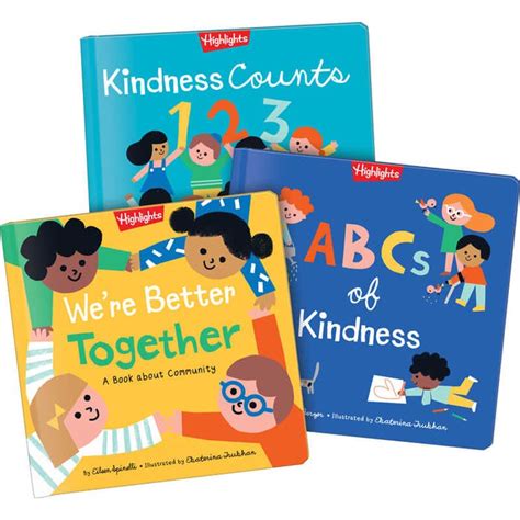 Kindness Books Set Of 3 Highlights For Children