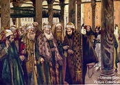 John 12 Bible Pictures: Chief priests taking counsel