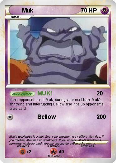 The english expansion was released on october 10, 1999. Pokémon Muk 29 29 - MUK! - My Pokemon Card