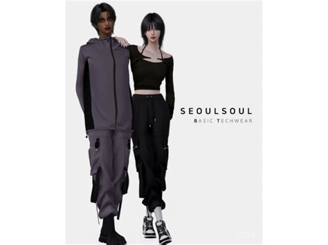 Basic Techwear By Seoulsoul The Sims 4 Download Sims