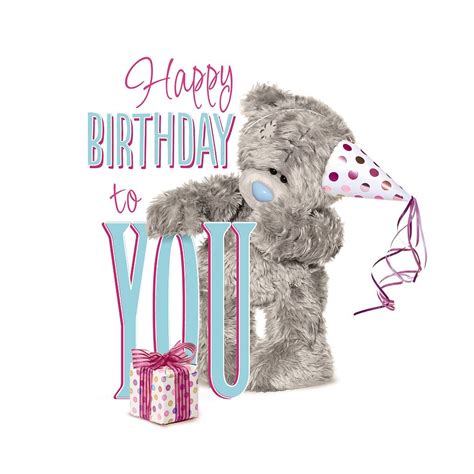 Me To You Birthday Card Variety Various Tatty Teddy Bday Greetings