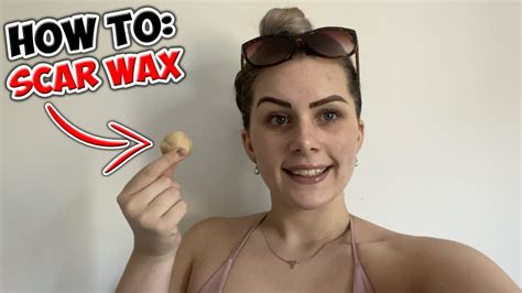 How To Make Scar Wax Easy Youtube