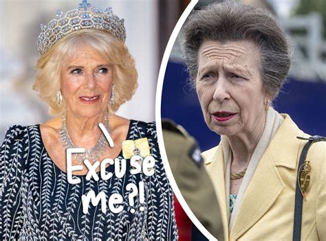 Princess Anne Put Queen Camilla On Blast Over Title ‘youre