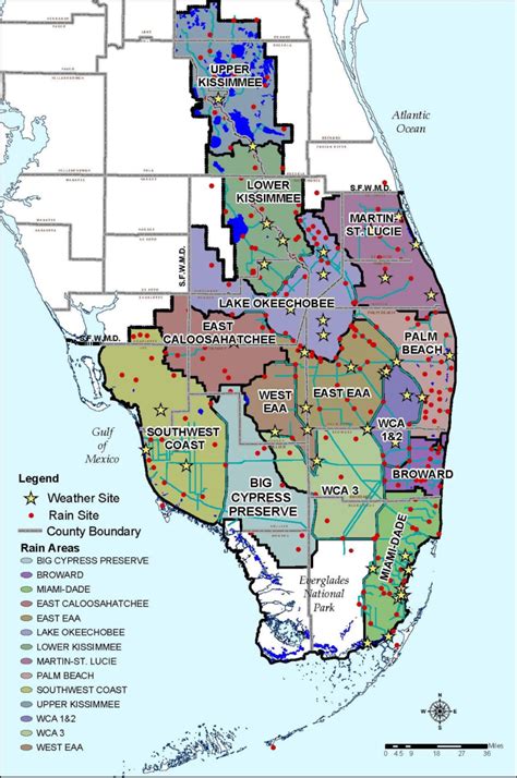 Map Of Florida Water Management Districts Map
