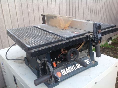 Black And Decker 10 Table Saw For Sale In Puyallup Wa Offerup