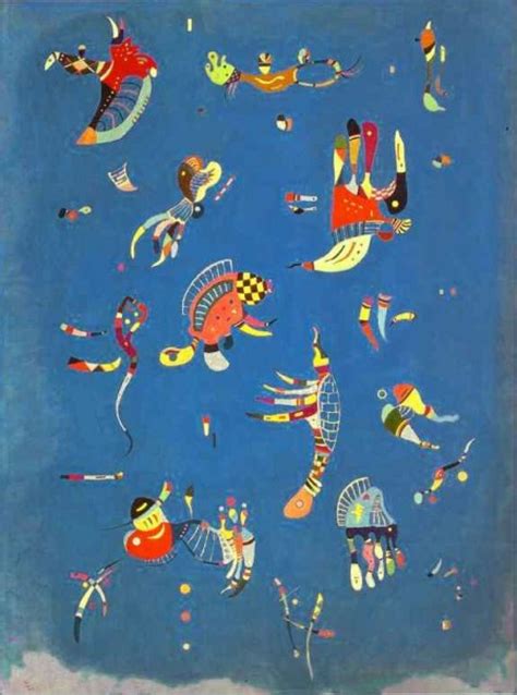 Cielo Azul Wassily Kandinsky Painting And Drawing Abstract Painting Oil