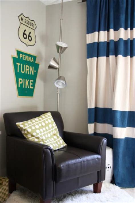 Check spelling or type a new query. Navy Blue and White Horizontal Striped Curtains ...