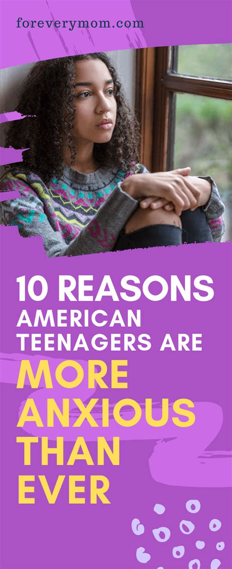 10 Reasons American Teenagers Are More Anxious Than Ever