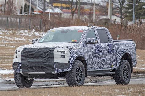 Ford Ranger Raptor Spy Video Reveals Just Enough Towing Capacity
