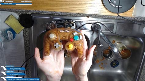 Filling A Gamecube Controller Full Of Beans Youtube