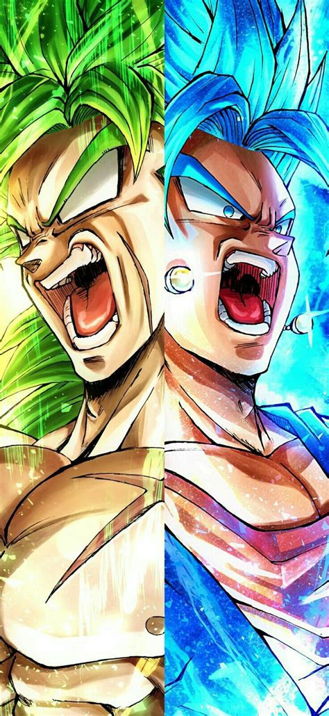 Discover & share this goku gif with everyone you know. Broly Full Power vs Vegeto ssj Blue in 2020 | Anime dragon ...