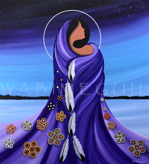 A Painting Of A Woman Wearing A Purple Dress