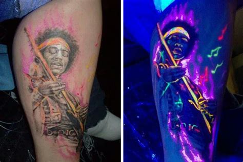 30 Glow In The Dark Tattoos Thatll Make You Turn Out The Lights