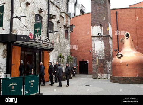 Jameson Old Whiskey Distillery Experience Dublin Ireland Stock Photo