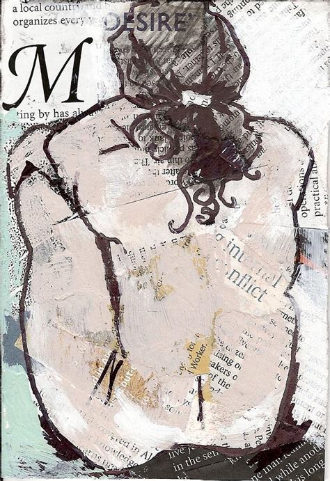 Alphabet Nude M Painting By Joanne Claxton Fine Art America