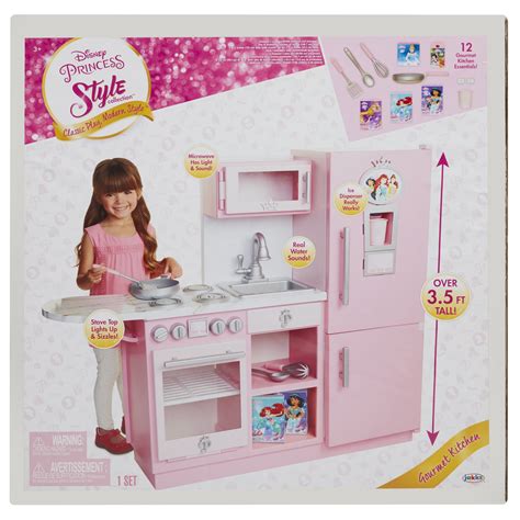 Disney Princess Style Collection Gourmet Play Kitchen Lifetoyz